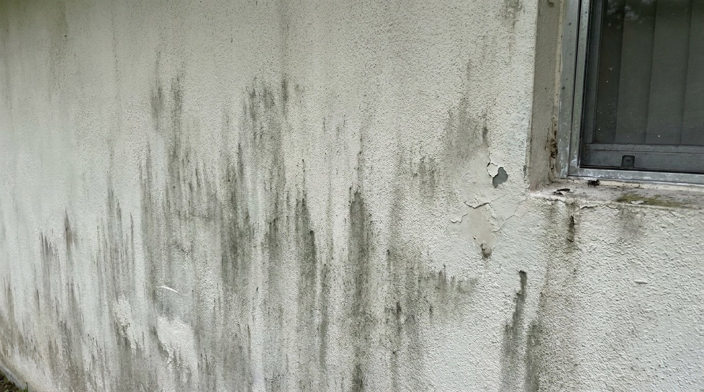 Mildew & algae painting